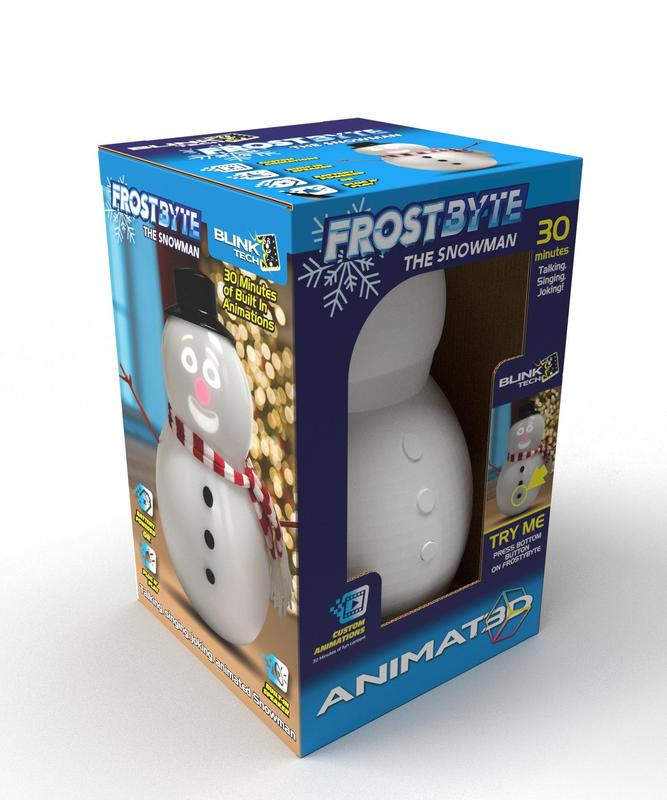 ⛄️ Talking Animated Blink Snowman with Built in Projector & Speaker Plug'n Play🎄